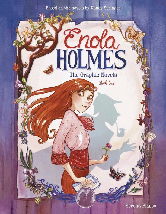 Enola Holmes Stripboek Deel 1 Cover