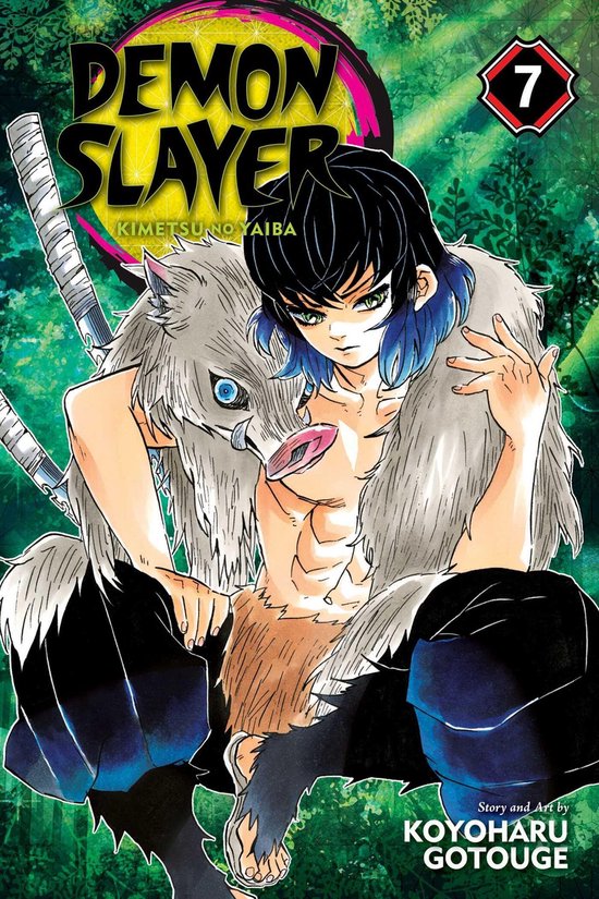 Demon Slayer Engels Volume 7 Cover