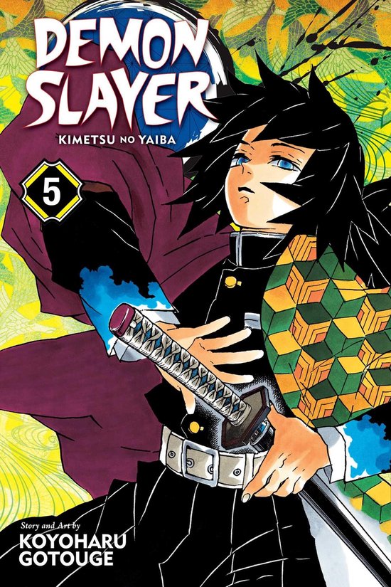 Demon Slayer Engels Volume 5 Cover