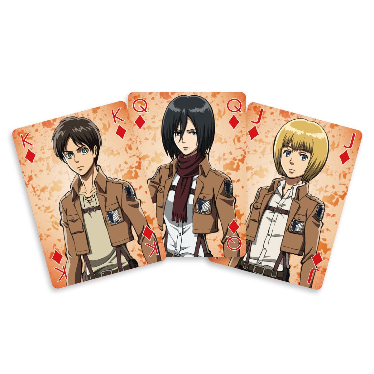 Attack On Titan Speelkaarten cover