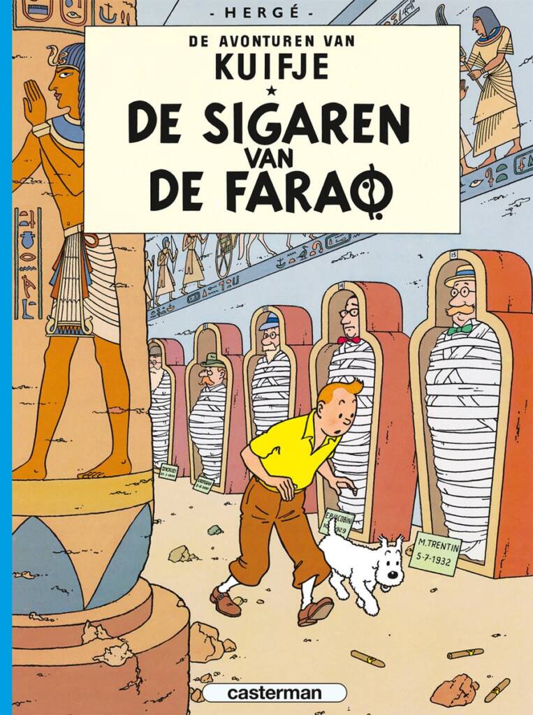 Kuifje De Sigaren van de Farao Cover