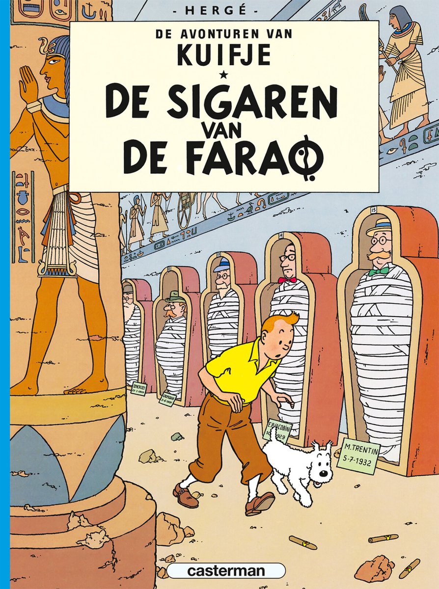 Kuifje De Sigaren van de Farao Cover
