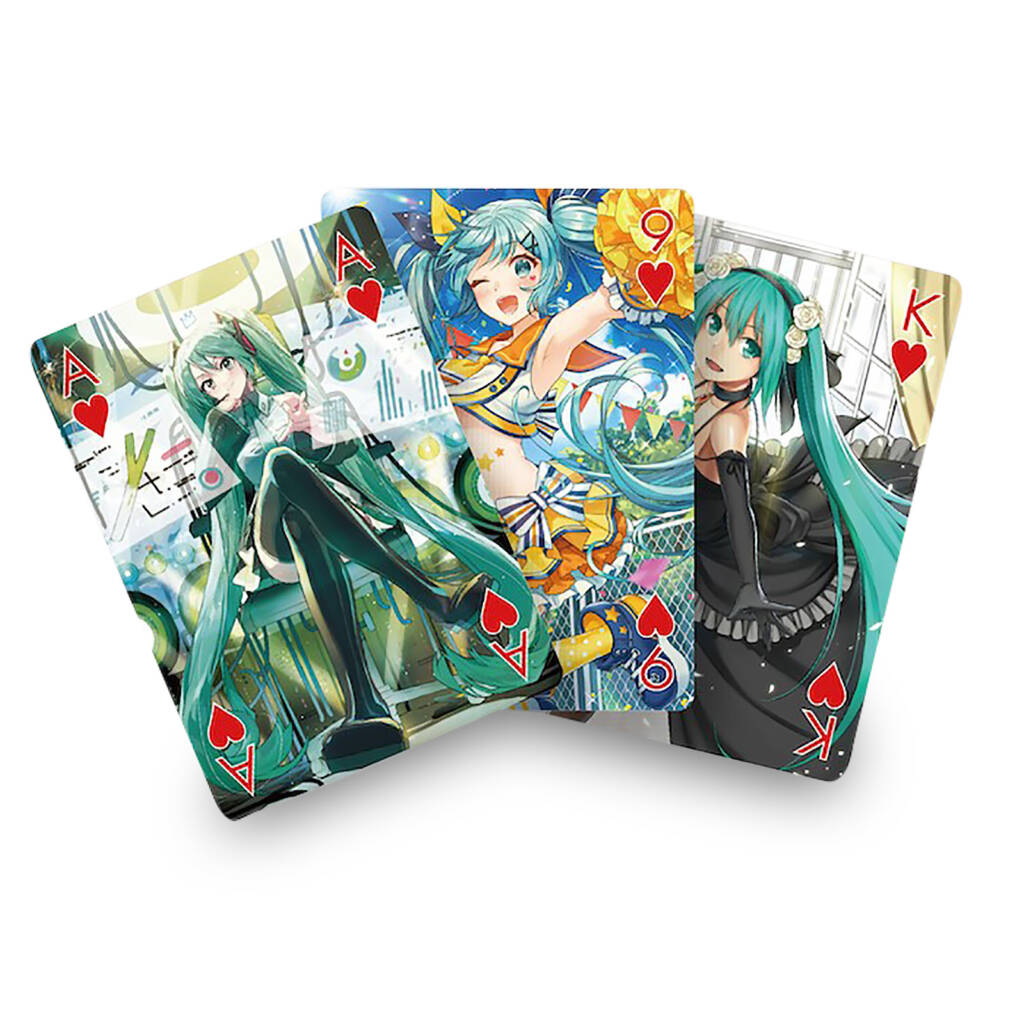 Hatsune Miku Speelkaarten Cover